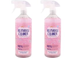 Allesreiniger - Schoonmaakmiddel - All purpose cleaner - set van 2 flessen - Multifunctionele reinigingsspray