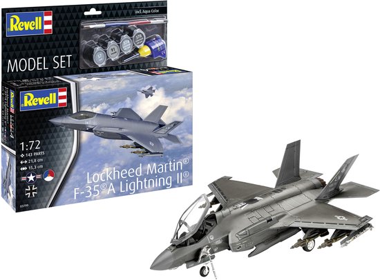 Revell Lockheed Martin F-35A Lightning II / Maquette / Échelle 1:72
