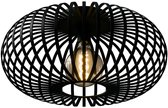 Nolt Plafondlamp Zwart - Plafonniere E27 Lamp - Industrieel - ⌀ 40cm