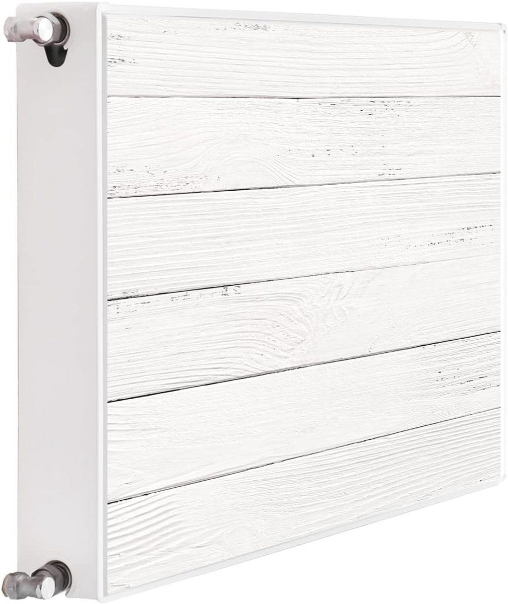 Magneet radiatorombouw 60 x 60 cm - Houten motief voor stijlvolle radiatorafdekking