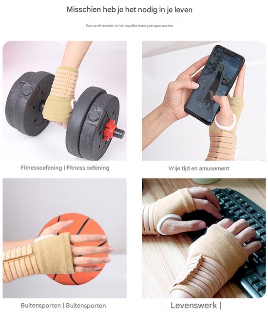 URAQT Polsspalk Brace, 2 Pack Verstelbare Polsbrace Voor Ondersteuning Van De Linker En Rechterhand Ademende Polsband Sportbescherming Peesontsteking Pijnverlichting Carpale Tunnel Artritis 682162854