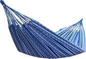 COLOMBIAANSE hangmat - 2 persoons - EXTRA STEVIG - UV bestendig - Blauw - Pereira