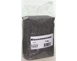 Blauwmaanzaad - Blauwmaanzaad 1 kilo - Overige zaden - Supplementen - Enkelvoudige vogelzaden