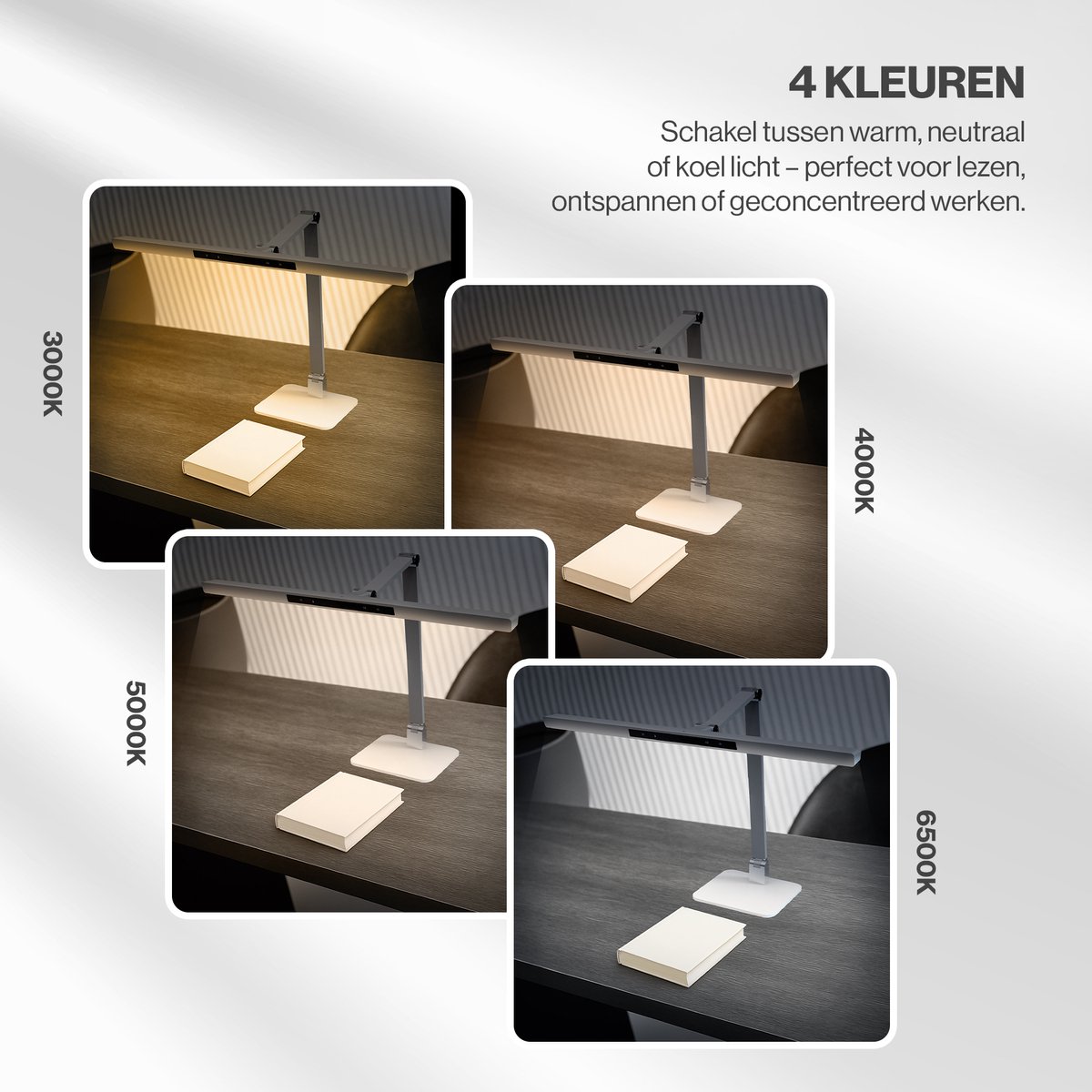SBR Spectrum Bureaulamp - Dimbaar LED, 4 kleurtemperaturen thumbnail 3