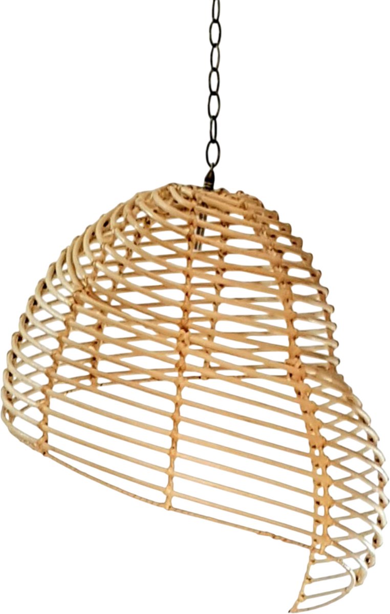 Fine Asianliving Rattan Hang Decoratie 45x50cm Handmade in Thailand