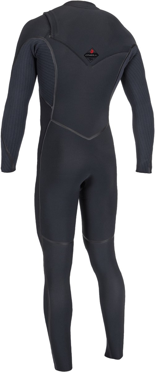 2025 O'Neill Heren Hyperfreak Fire 5/4mm Borst Ritssluiting Wetsuit 55