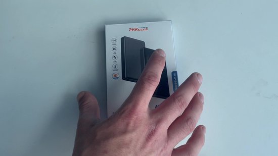 Phreeze Magnetische Powerbank PBMS4B - 20W Quick Charge & 10.000 mAh - Geschikt voor MagSafe - Draadloos Opladen