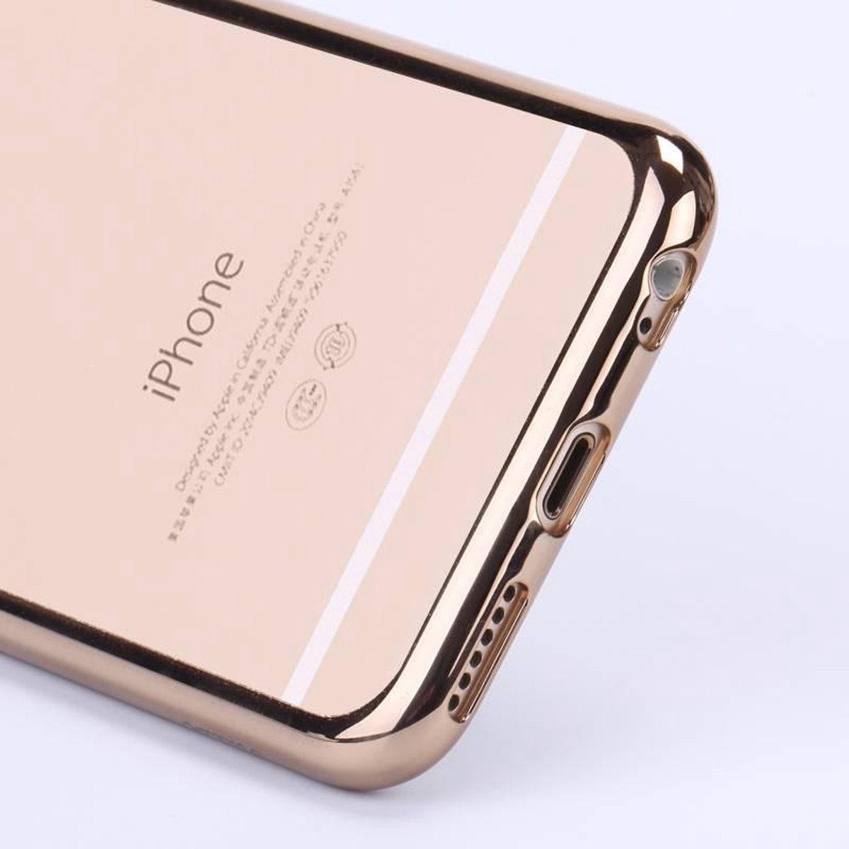 Goud OU Case Ultra Dun Transparant Hoesje iPhone 6 / 6S | bol.com