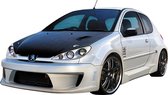 IBherdesign Sideskirts Peugeot 206 'Xodos Wide'
