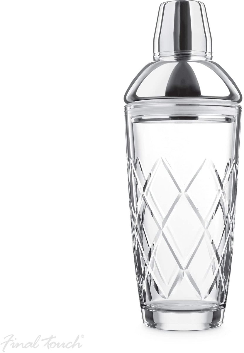 Yarai Cocktail Shaker - Exclusief Patroon - Final Touch.