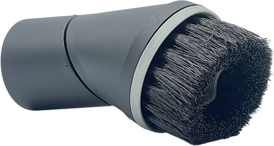 Fixem Stofzuiger Plumeau 35mm – Geschikt voor Miele en 35mm buizen – Zachte Opzetborstel / Stofborstel / Zuigborstel / Stofzuigermondstuk – Voor Meubels, Plinten, Gordijnen – Mondstuk voor Fijn Stof en Haren – Hoogwaardige Plumeauborstel