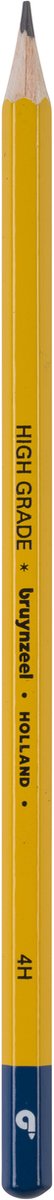 Potlood bruynzeel burotek 4h | 12 stuks
