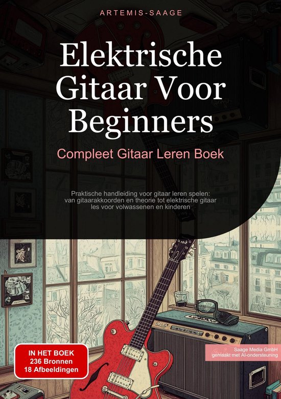 Elektrische Gitaar Voor Beginners: Compleet Gitaar Leren Boe ... - cover