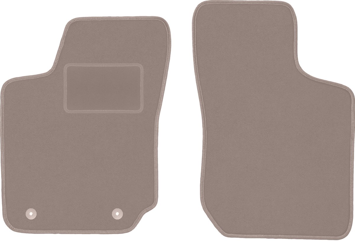 Beige voormatten voor: Opel Corsa B hatchback (1993-2001)
