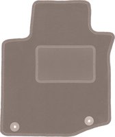Beige bestuurdersmat voor: Peugeot 108 hatchback (2014-)