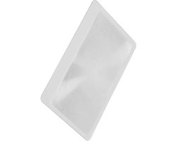Go Go Gadget - Leesloep - Lens - Vergrotend - Creditcard formaat - Transparant - 1 stuk