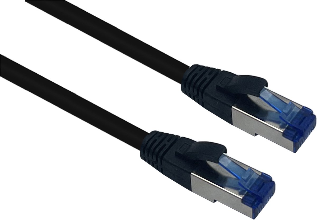Helos 205588 netwerkkabel Zwart 40 m Cat6a S/FTP (S-STP)