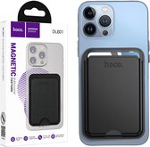 Hoco Wallet Card Holder - Zwart - Étui portefeuille adapté à MagSafe - Porte-carte magnétique adapté à iPhone 12/13/14/15/16/ Plus/ Pro/ Pro Max