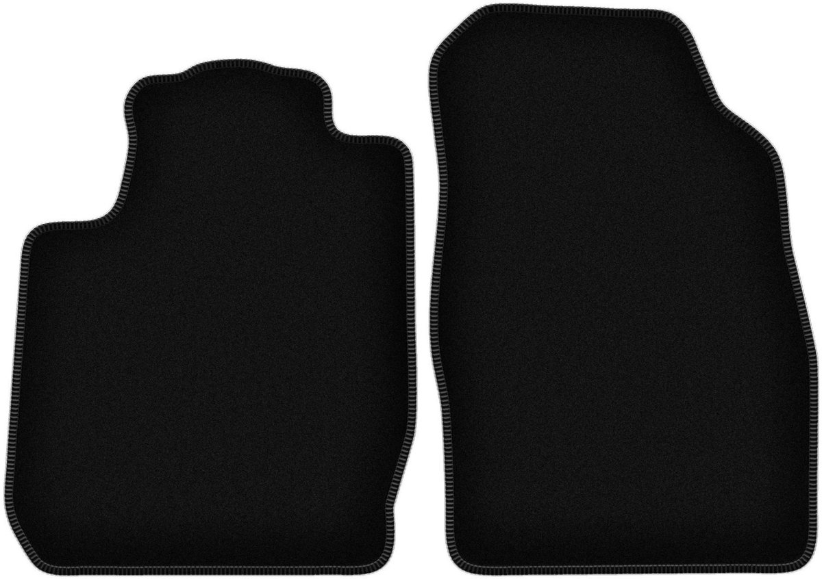 BASIC zwarte velours matten voor: Ford StreetKa cabrio (2003-2006)