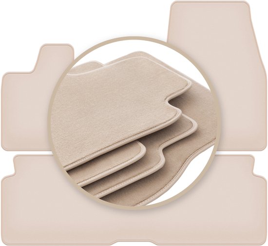 Vloermatten rubberen matten compatibel met BMW i3 2013-2022 | precies