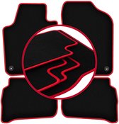 CARLUX-RED automatten voor: Seat Ibiza IV 6J hatchback, ST, stationwagen (2008-2017)