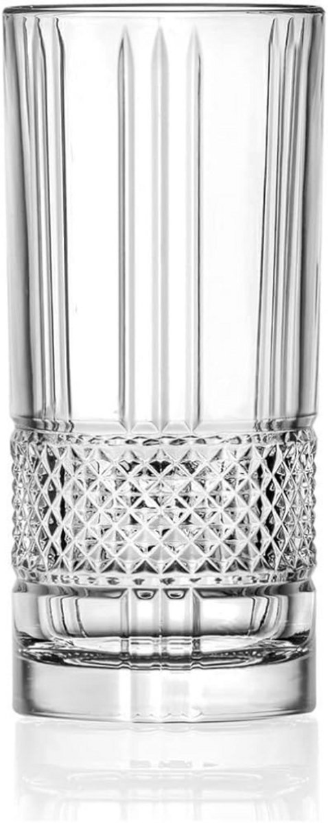 Brillante Longdrinkglazen – Set van 6 Luxe Glazen van 370 ml - Cocktailglazen — cadeau in Kookcadeaus - foto 2