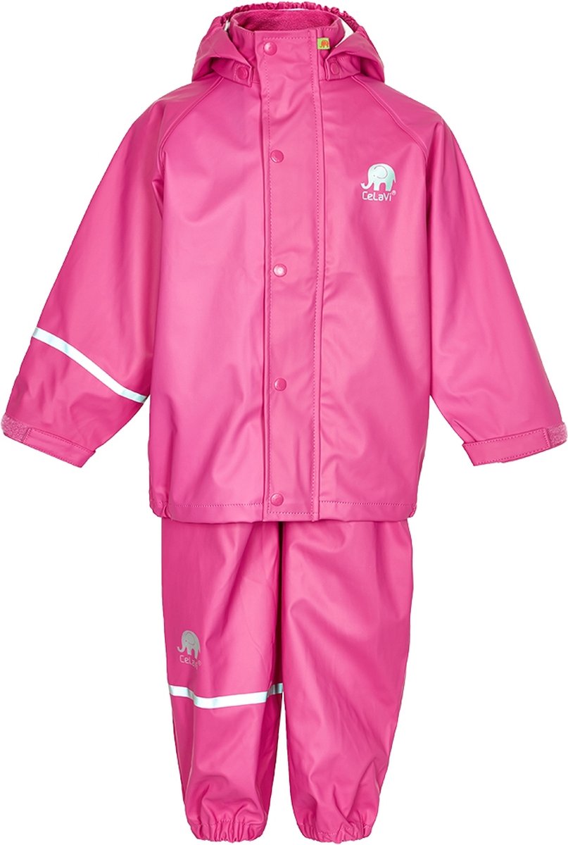 CeLavi Regenpak kinderen - Roze - maat 150 (152-158cm)