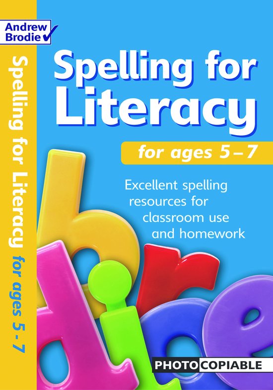 Spelling For Literacy For Ages 5 7 - cover