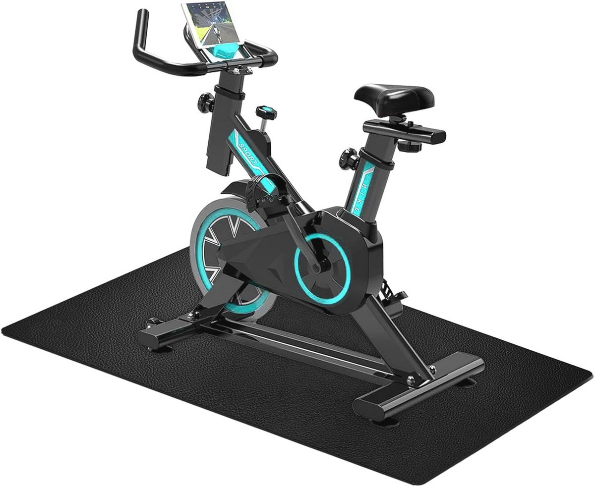 Dikke Antislip Beschermmat voor Fitnessapparaten - Vloerbeschermer Loopband Hometrainer Crosstrainer