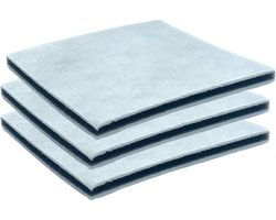 Fixem® - Geschikt voor Philips Stofzuigers - Stofzuigerfilter - Microfilter - Motorfilter - Vierkant filter - 3 STUKS