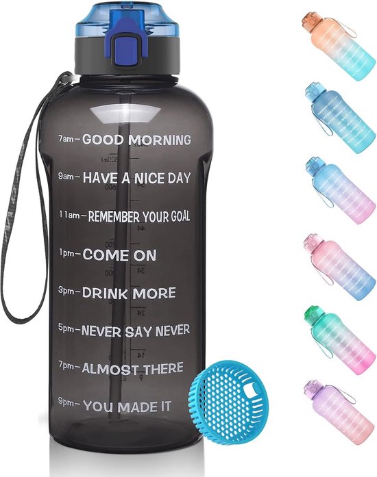 Brabantia BBEK1051 Blender - 1,5 Liter - 500 Watt - Smoothie maker - IJscrusher - 5 snelheden - Pulse-functie - Glazen blenderkan - RVS