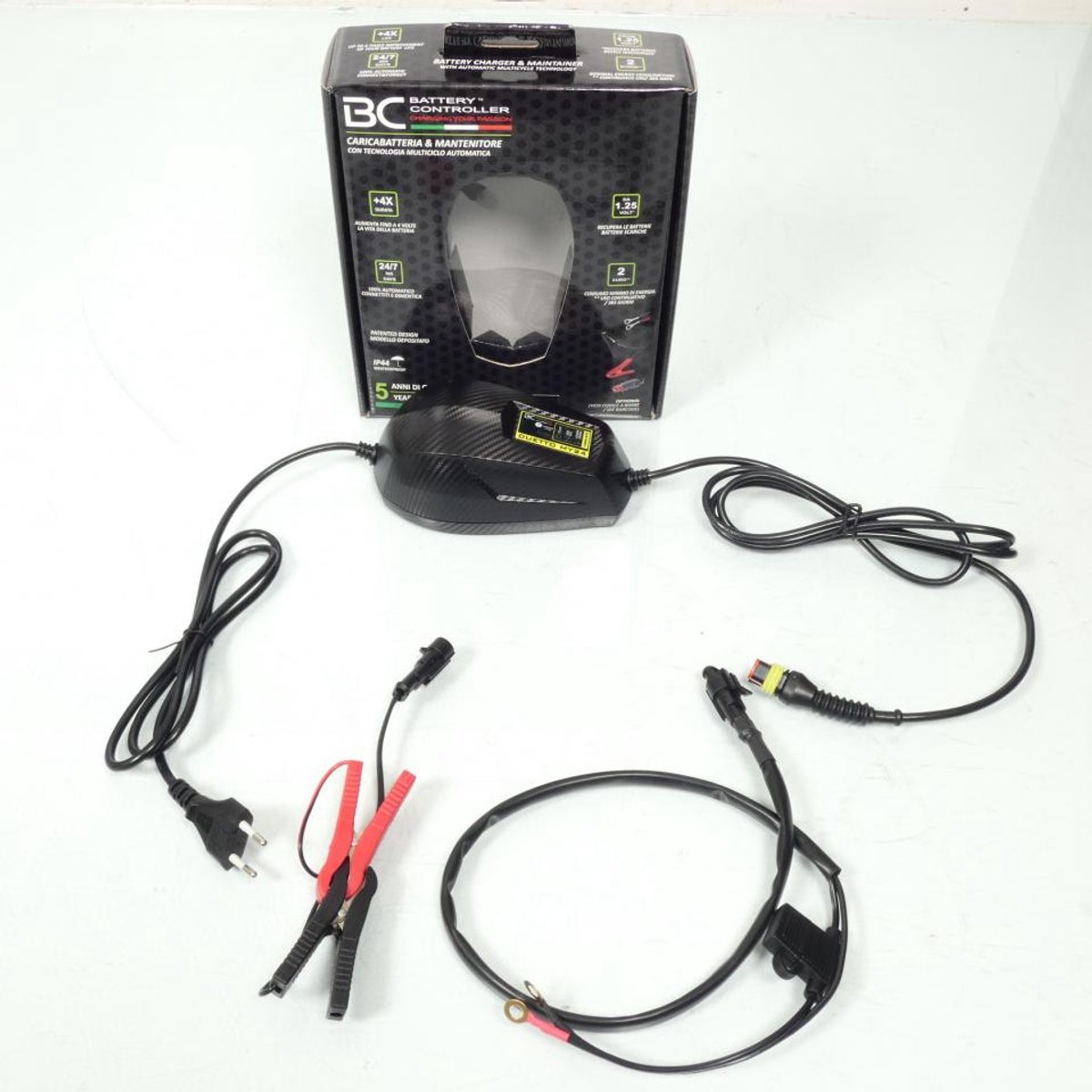 Chargeur de batterie BC Battery pour moto BCDUETTOMY Neuf