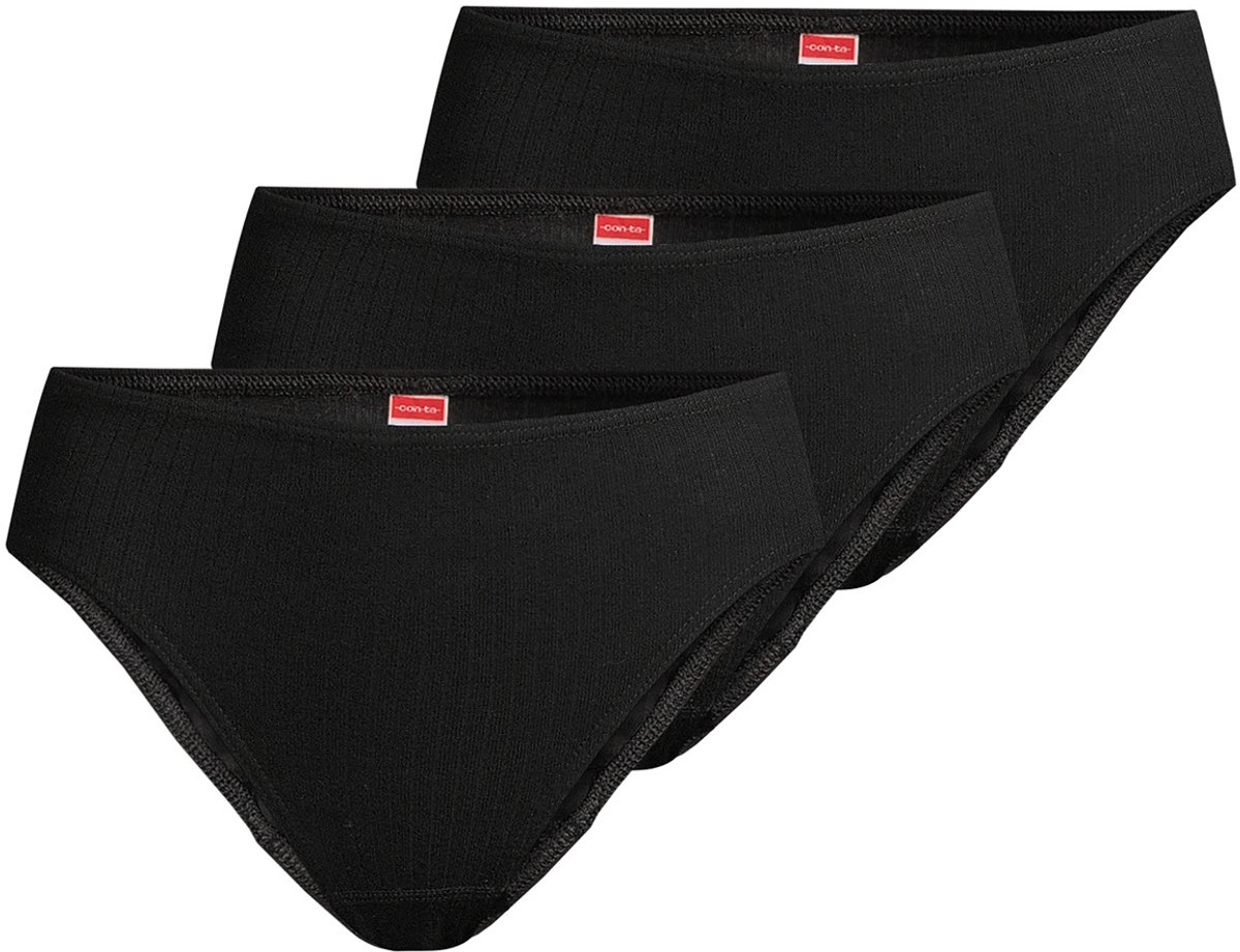 Conta Dames hipster slip 3 pack fijnrib