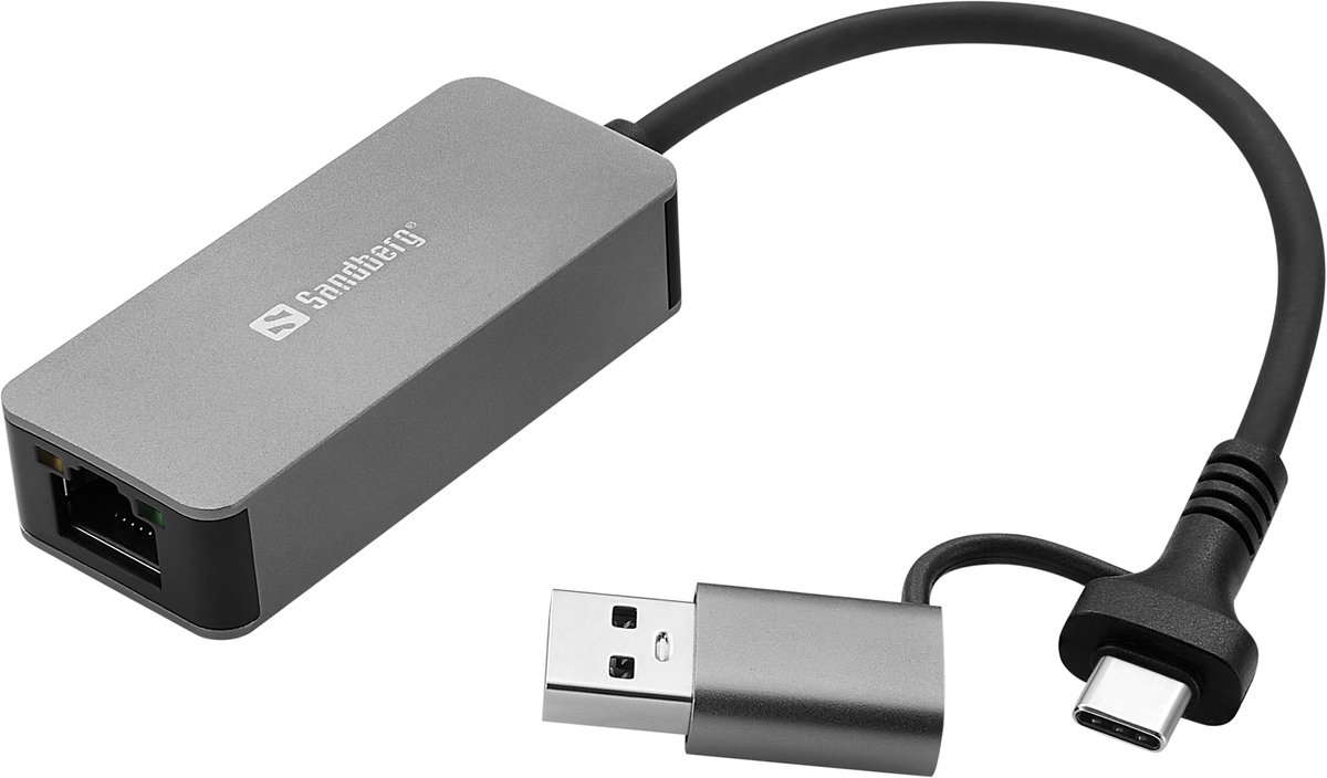 Sandberg - 136-68 - netwerkkaart- Ethernet - 2500 Mbit/s