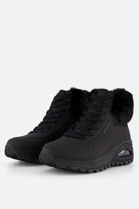 Skechers Uno Rugged - Fall Air Dames Laarzen - Zwart