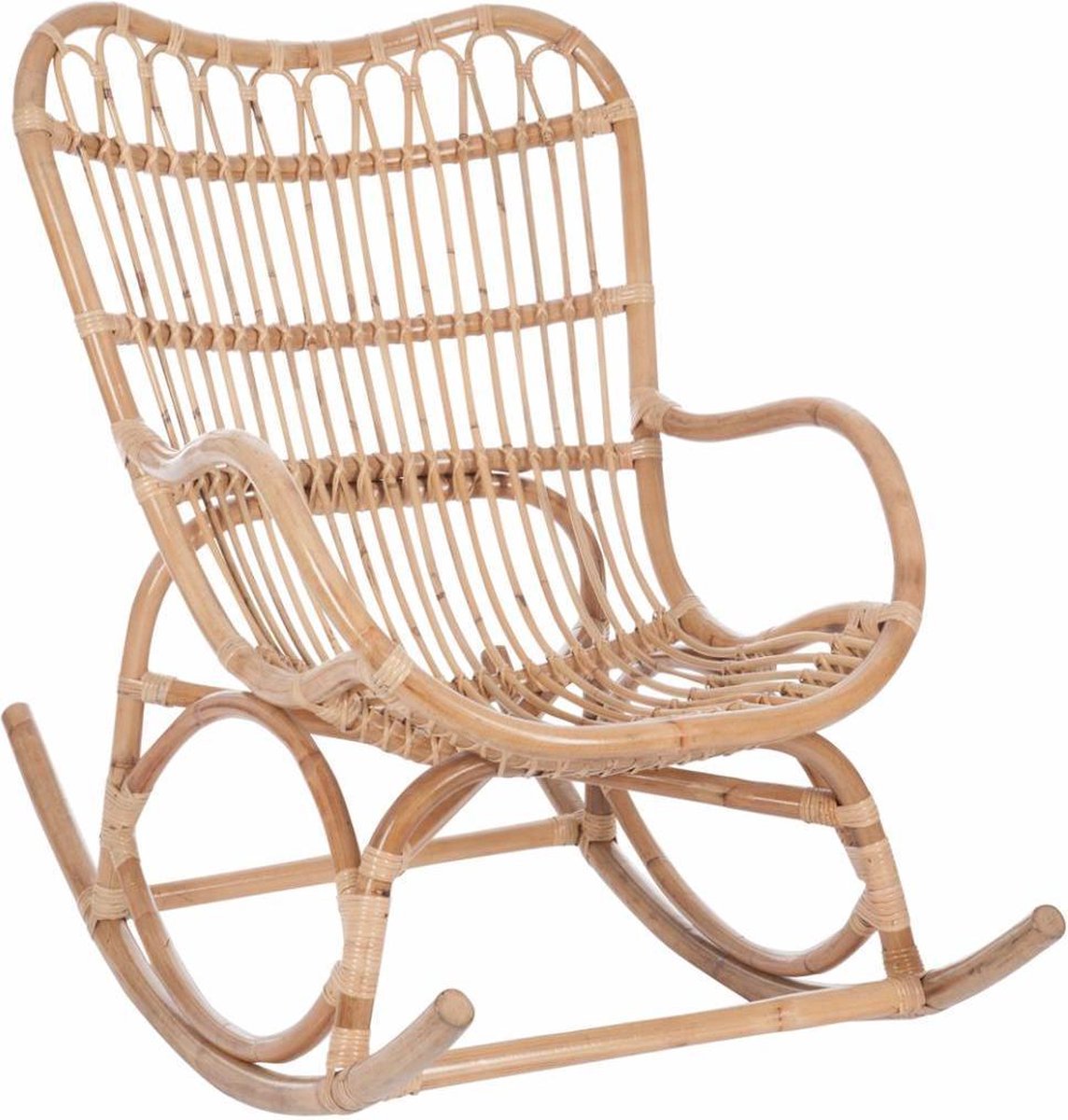 vidaXL Chaise à bascule Adirondack avec coussins Bois d'acacia