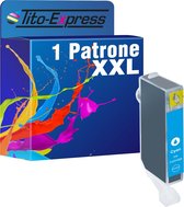 PlatinumSerie 1x inkt cartridge alternatief voor CLI-521 Cyan