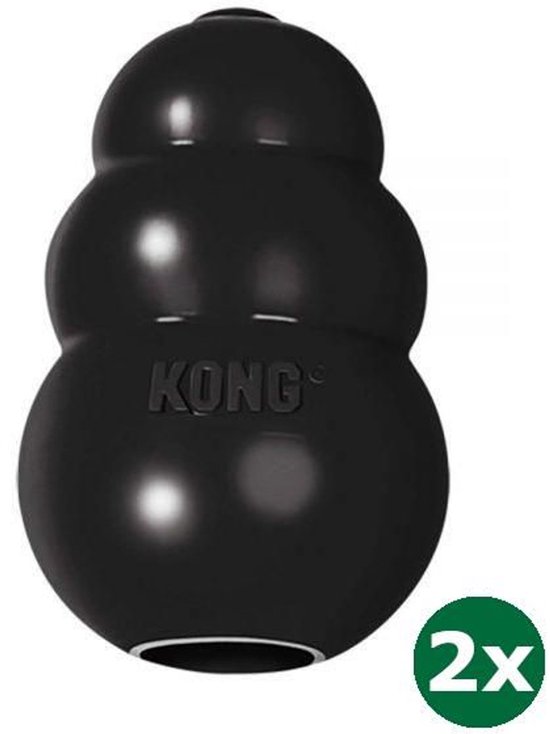 Kong extreme zwart 2x Large 7x7x10 cm