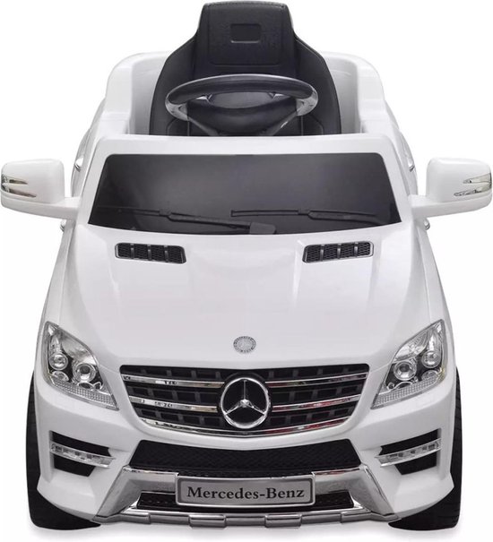 Elektrische Kinderauto Mercedes-Benz ML350 Wit 6V Met Afstandsbediening |  bol.com