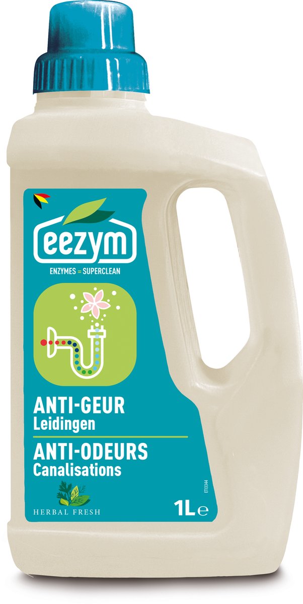 Eezym - Onderhoud leidingen - Anti-Geur - Herbal Fresh - 1L