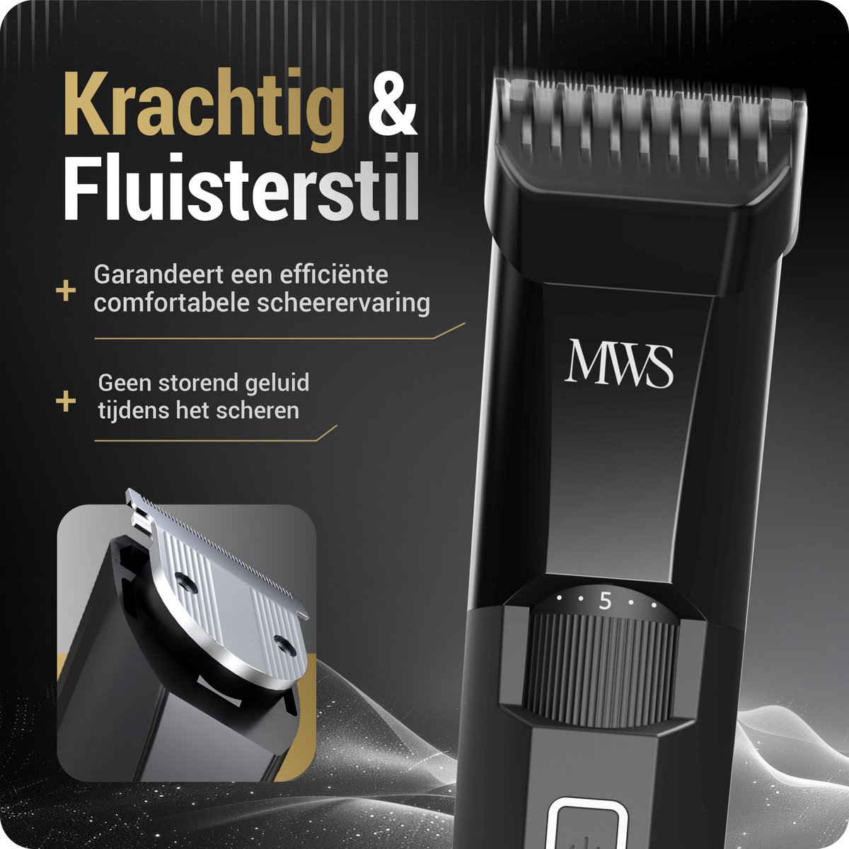 Men With Style MWS Baardtrimmer Flexo - Summer Deal thumbnail 3
