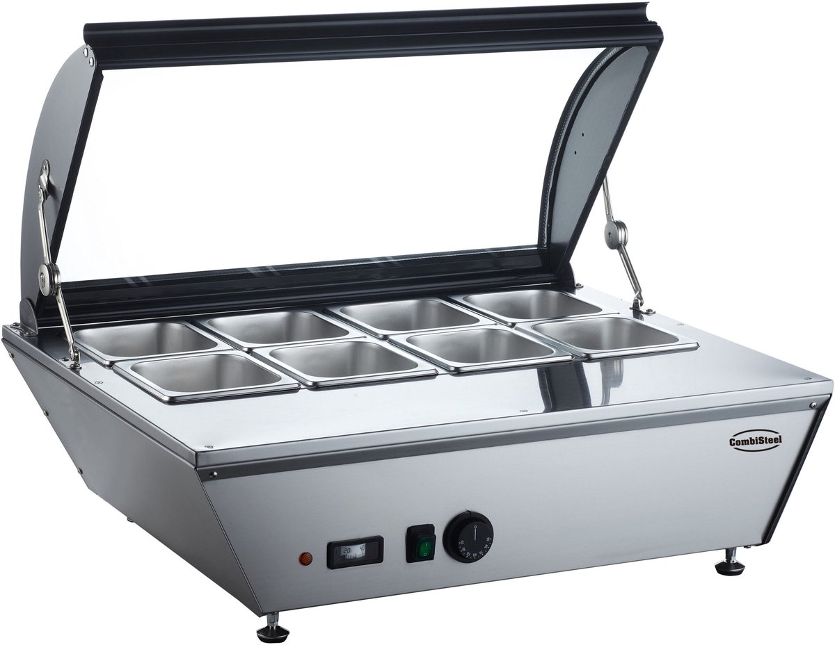 WARMHOUD OPZETVITRINE 67L
