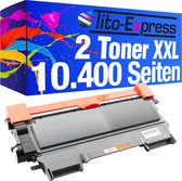 PlatinumSerie® 2 Mega XXL Black Toners cartridges 5.200 pagina's alternatief voor Brother TN-2220