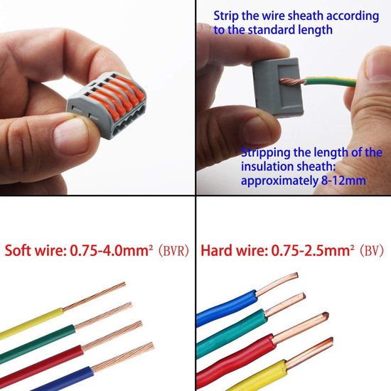 Adels Contact Splitters - 1 in 3 uit, zwart / Splitter, 5-polig