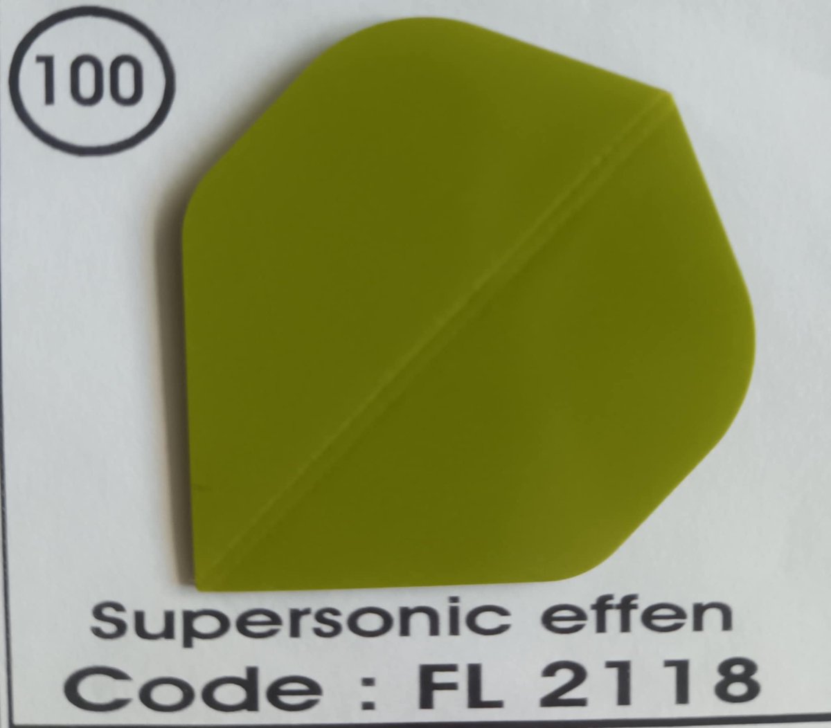 Dart Flights - 10 sets (30 stuks) - 100 micro - Supersonic - FL2118
