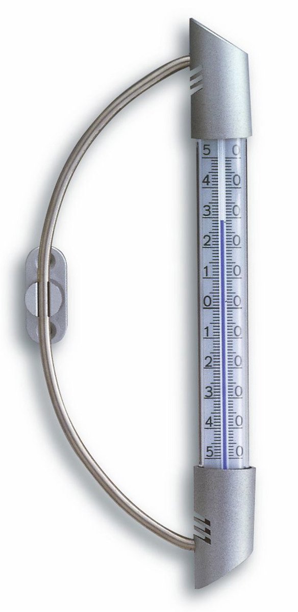 TFA Dostmann Orbis Thermometer Zilver