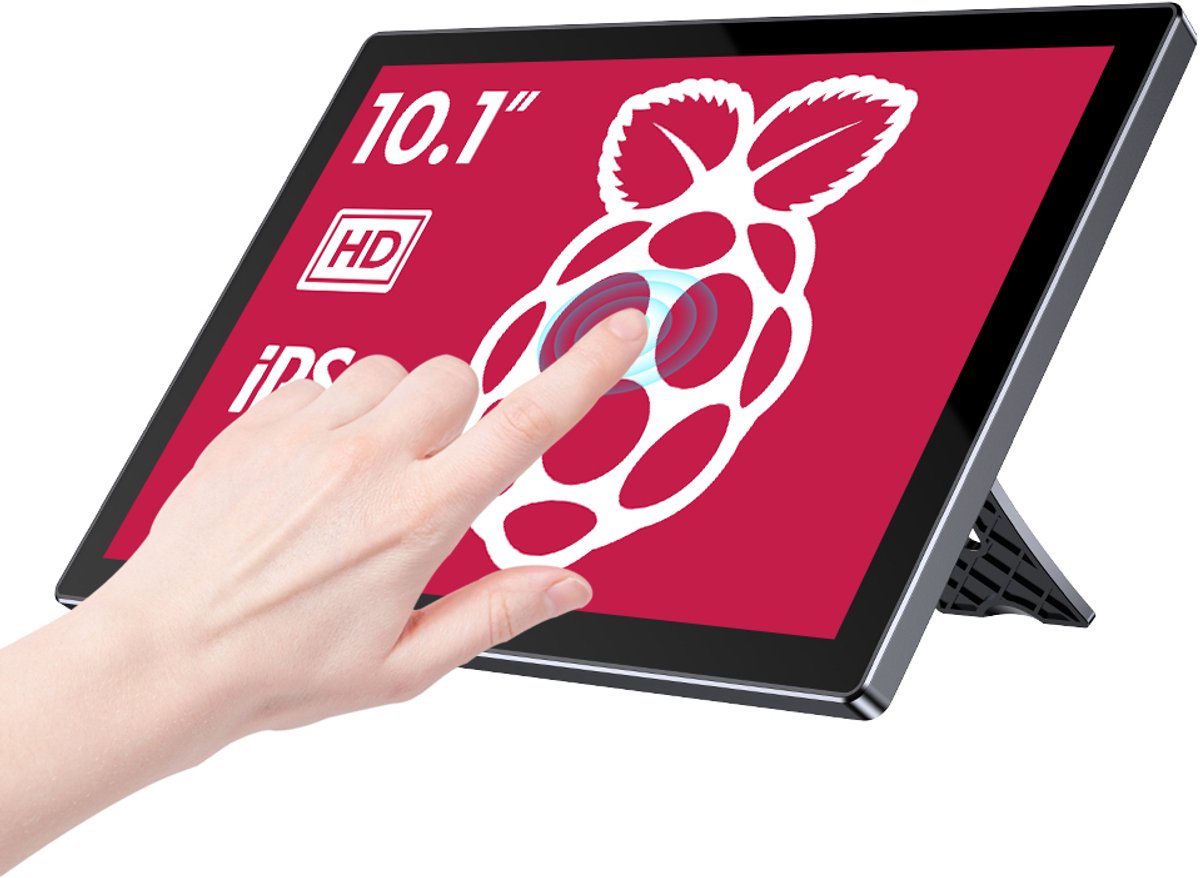 Portable Monitor UPERFECT UPi B7-Raspberry Pi Case with Touchscreen 10" Draagbare monitor 60HZ 16:10 800:1 IPS 370NITS VESA