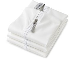 Geweldigschoon Waszak - 3 stuks - 45x50cm - Met rits - Waszakken voor wasgoed