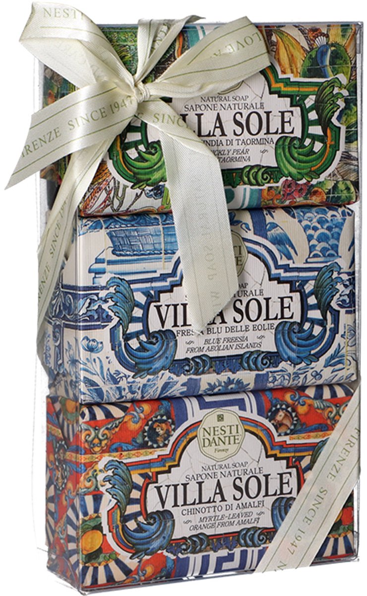 Nesti Dante Villa Sole zeepset 3 x 250 gr