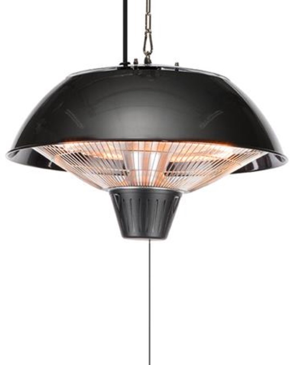 Bol.com Tristar KA-5273 Terrasverwarmer - Infrarood Verwarming - Elektrisch - Hangend - Patio Heater - Terras Heater - 1500 Watt aanbieding